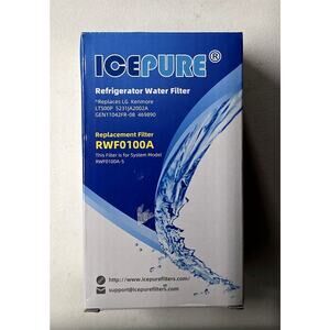 IcePure RWF0100A Refrigerator Water Filter LG Kenmore LT500P Replacement